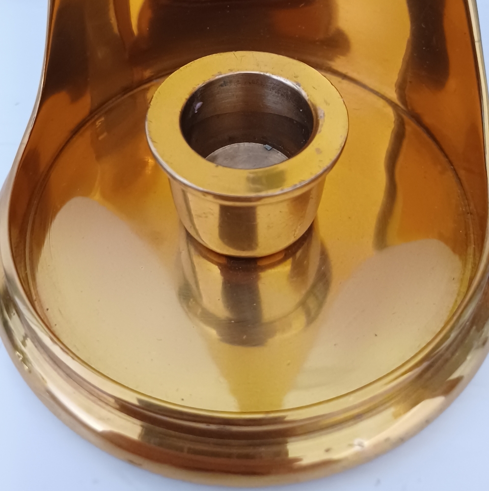 Vintage PartyLite Solid Brass Taper/Peg Light Candle Holder - Picture 3 of 7